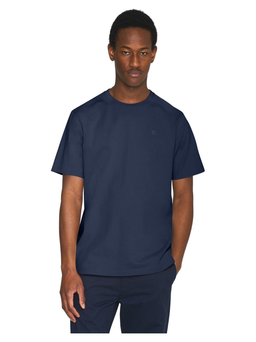 Knowledge Cotton Apparel Regular Logo t-shirt